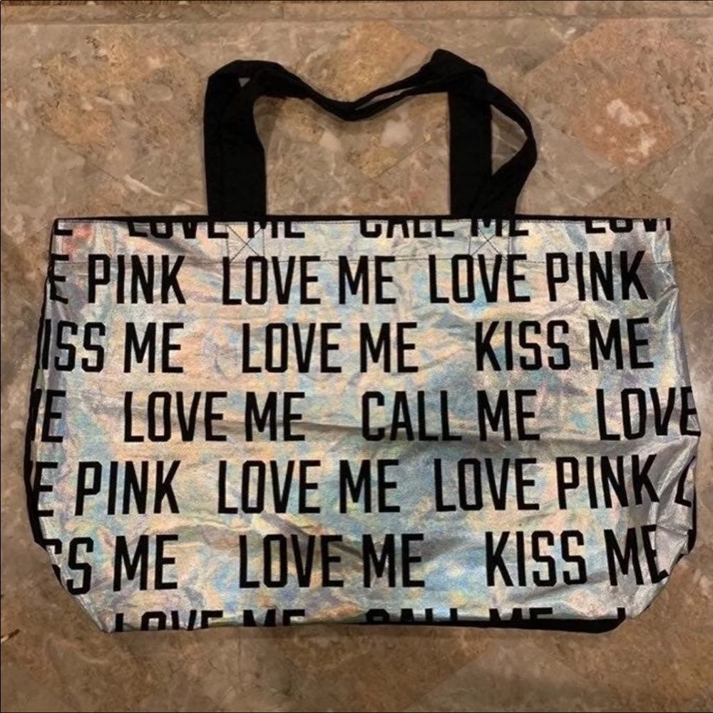Pink Tote Bag